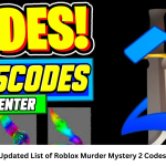 Updated List of Roblox Murder Mystery 2 Codes for October 2025