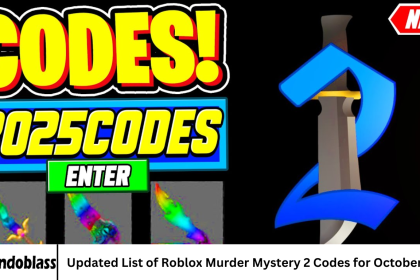 Updated List of Roblox Murder Mystery 2 Codes for October 2025