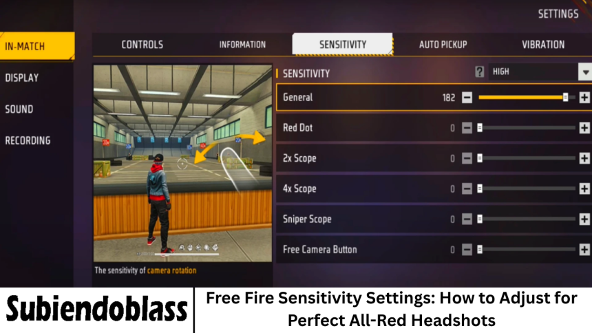 Free Fire Sensitivity Settings: How to Adjust for Perfect All-Red Headshots