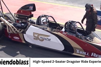 High-Speed 2-Seater Dragster Ride Experience